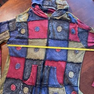 Rising International Style BOHO hippie Sweatshirt Women’s size XL